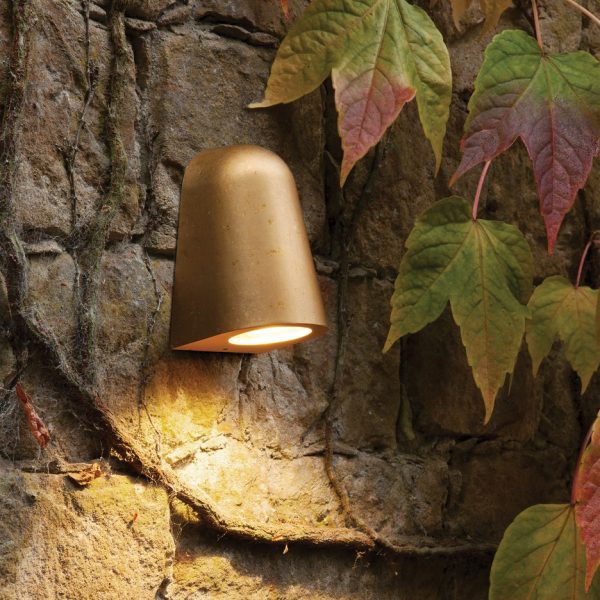 Astro 1317003 Mast Light Exterior Wall Light In Antique Brass