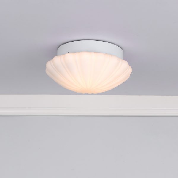 Dar CAF502 Cafe Flush Bathroom Ceiling Light IP44