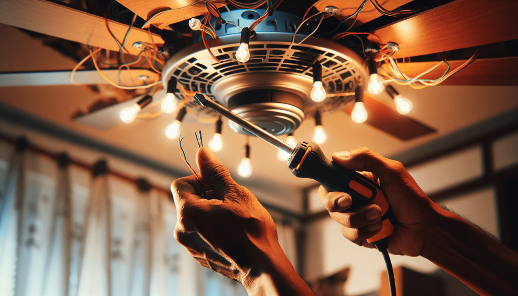 How To Install A Ceiling Fan With Lights