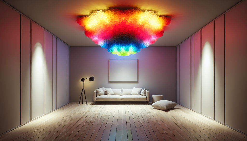 Top Ways To Add A Pop Of Color With Colored Ceiling Lights